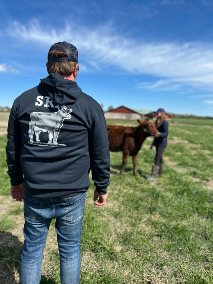 Hoodie med dragkedja Herr - Bild 2
